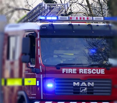 You are currently viewing Newton firefighters join battle against blaze in HGV trailer