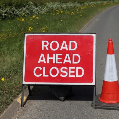 You are currently viewing Road closures: nine for Teignbridge drivers this week