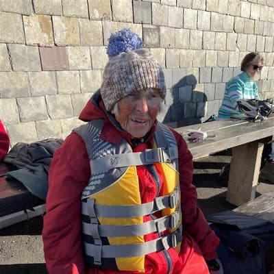 Read more about the article Great Gran Elaine’s up for big kayak challenge