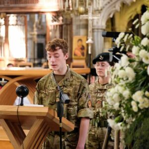 Read more about the article Teignmouth Cadets’ role in cathedral service for Queen