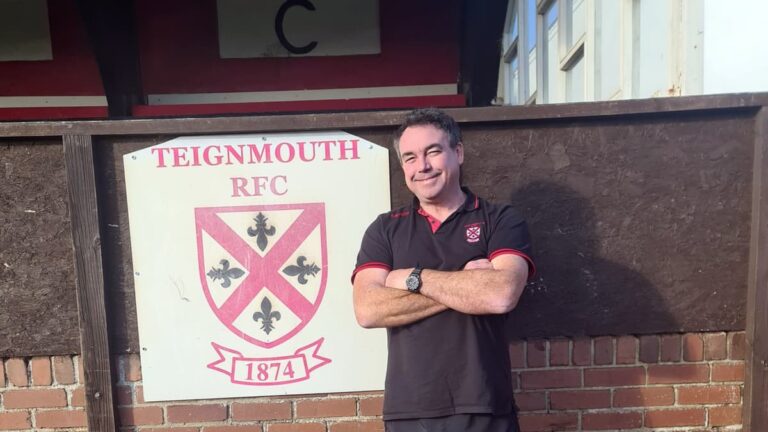 Read more about the article Ex-Army staff officer ‘up-skills’ Teignmouth rugby club staff