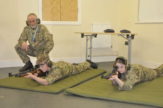 Read more about the article Newton Abbot Air Cadets take aim as rifle range opens