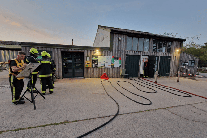 Read more about the article Dawlish firefighter Waller leads the way at hill top training night